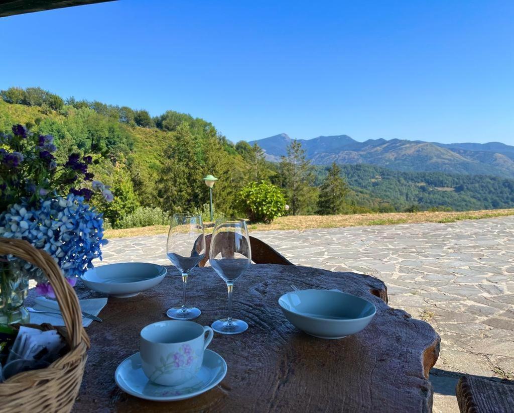 Colle Del Faggio Nature Home Cassego-Villa المظهر الخارجي الصورة